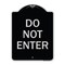 Signmission Parking Lot Do Not Enter Heavy-Gauge Aluminum Architectural Sign, 24" x 18", BS-1824-23429 A-DES-BS-1824-23429 - alternate 1